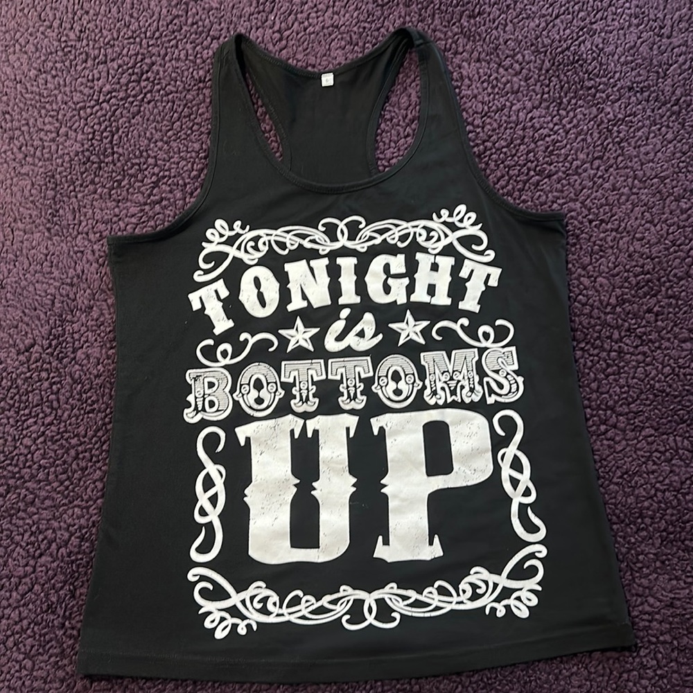 Tonigh Is Bottoms Up Tank Top!